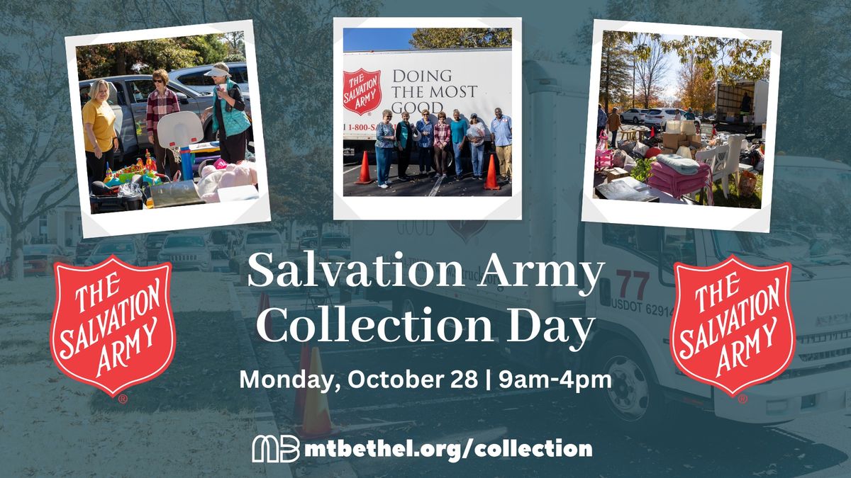 Salvation Army Collection Day