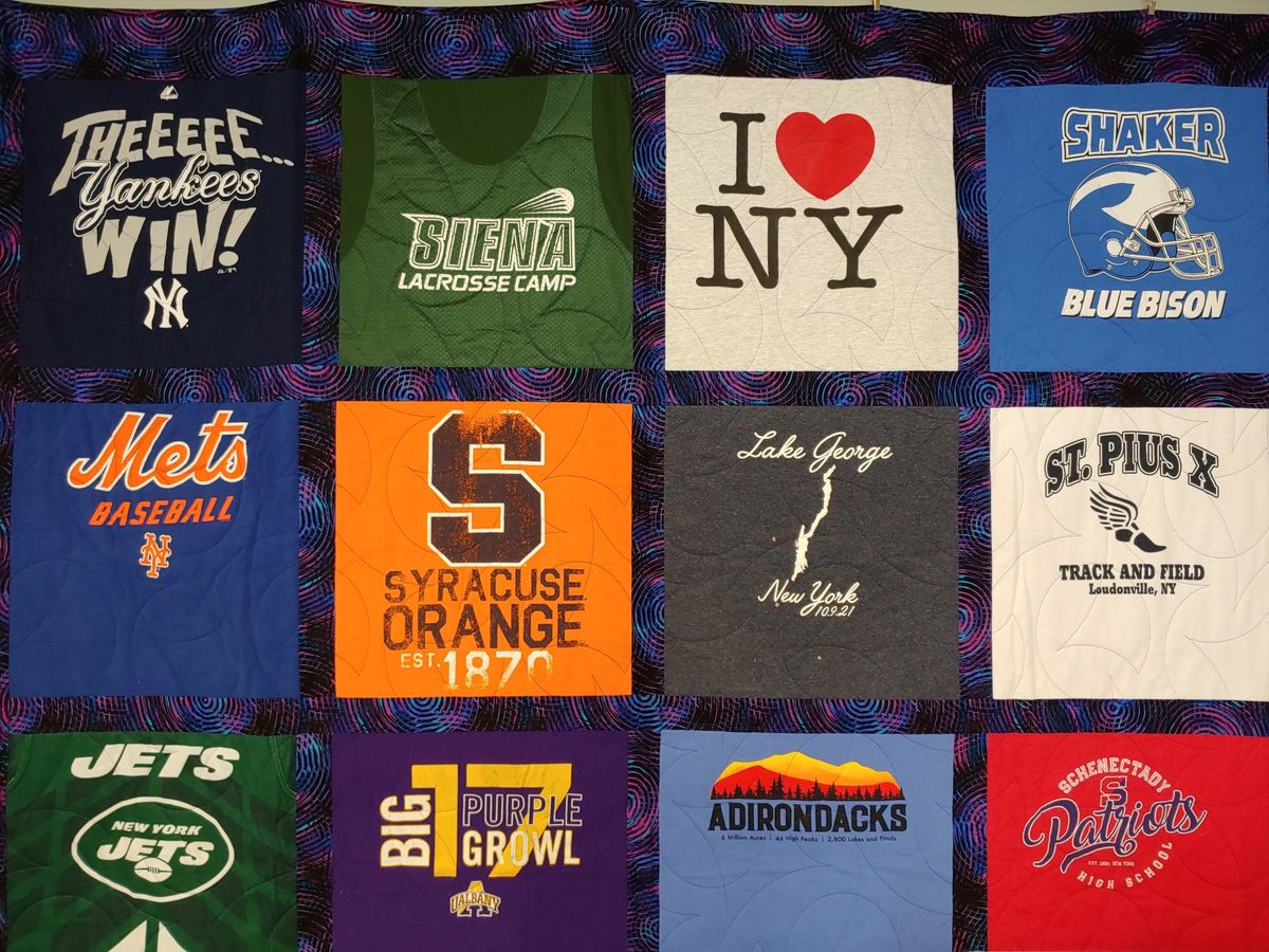 Simple T-shirt Quilt Class