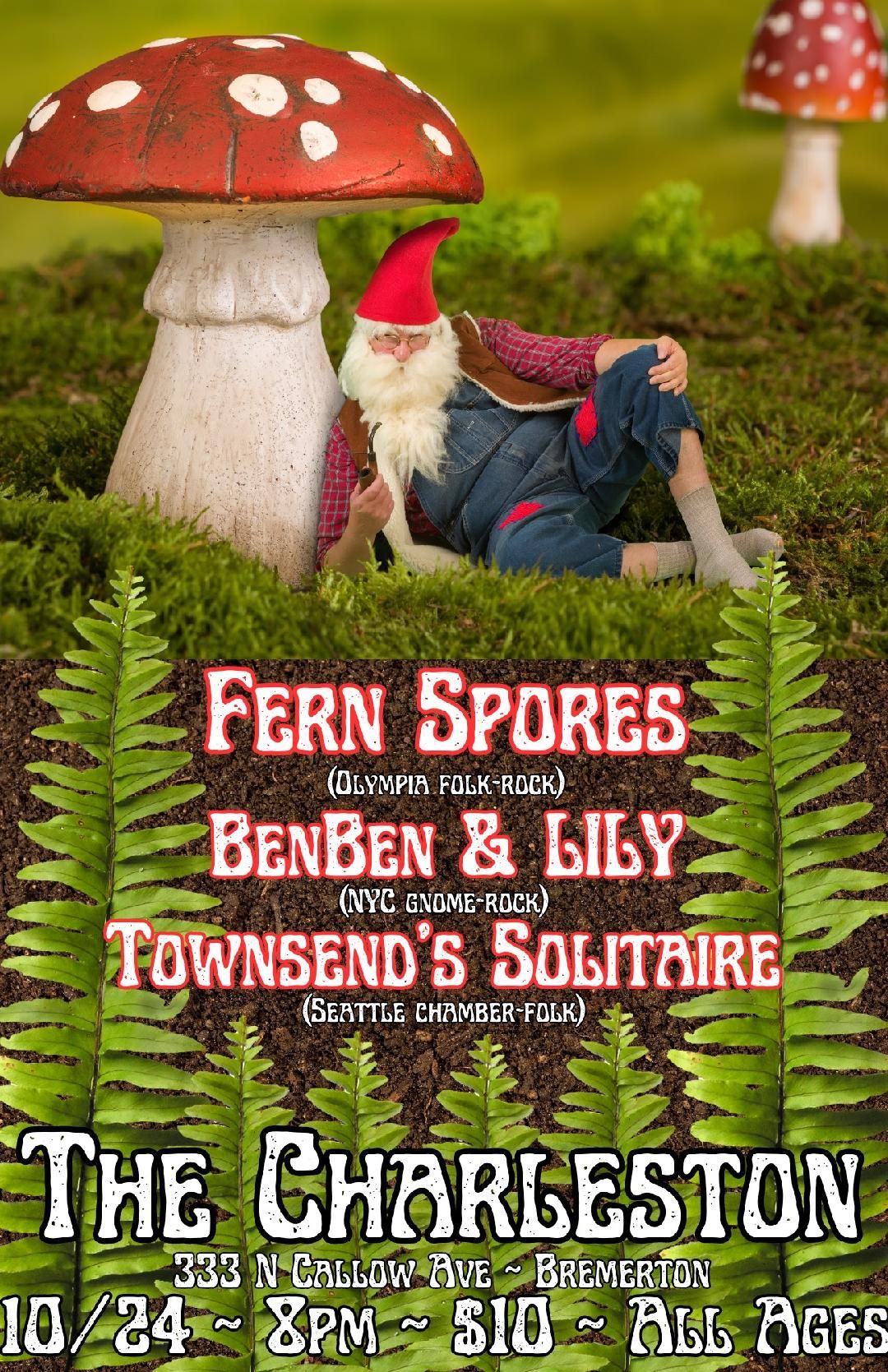 FERN SPORES \/\/ BENBEN+LILY \/\/ TOWNSEND'S SOLITAIRE