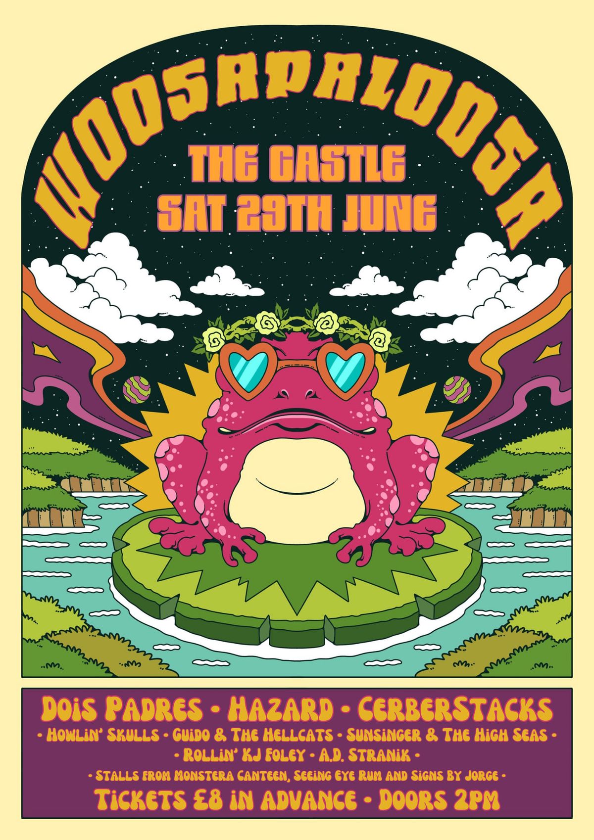 Woosapaloosa @ The Castle, Luton. Sat 29th June '24