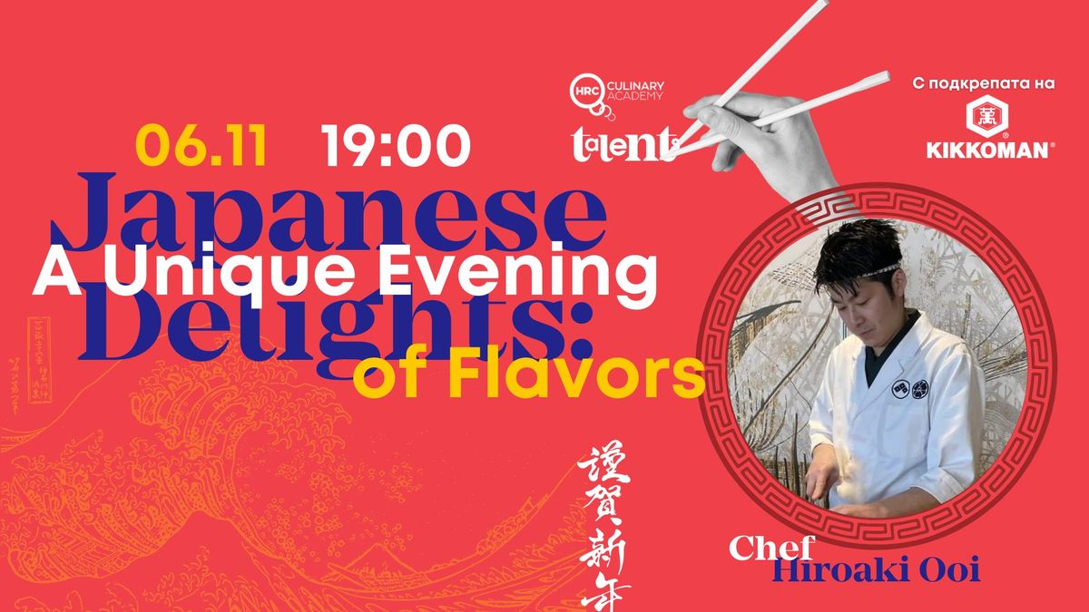 Japanese Delights | Dinner with guest chef Hiroaki Ooi \ud83c\uddef\ud83c\uddf5