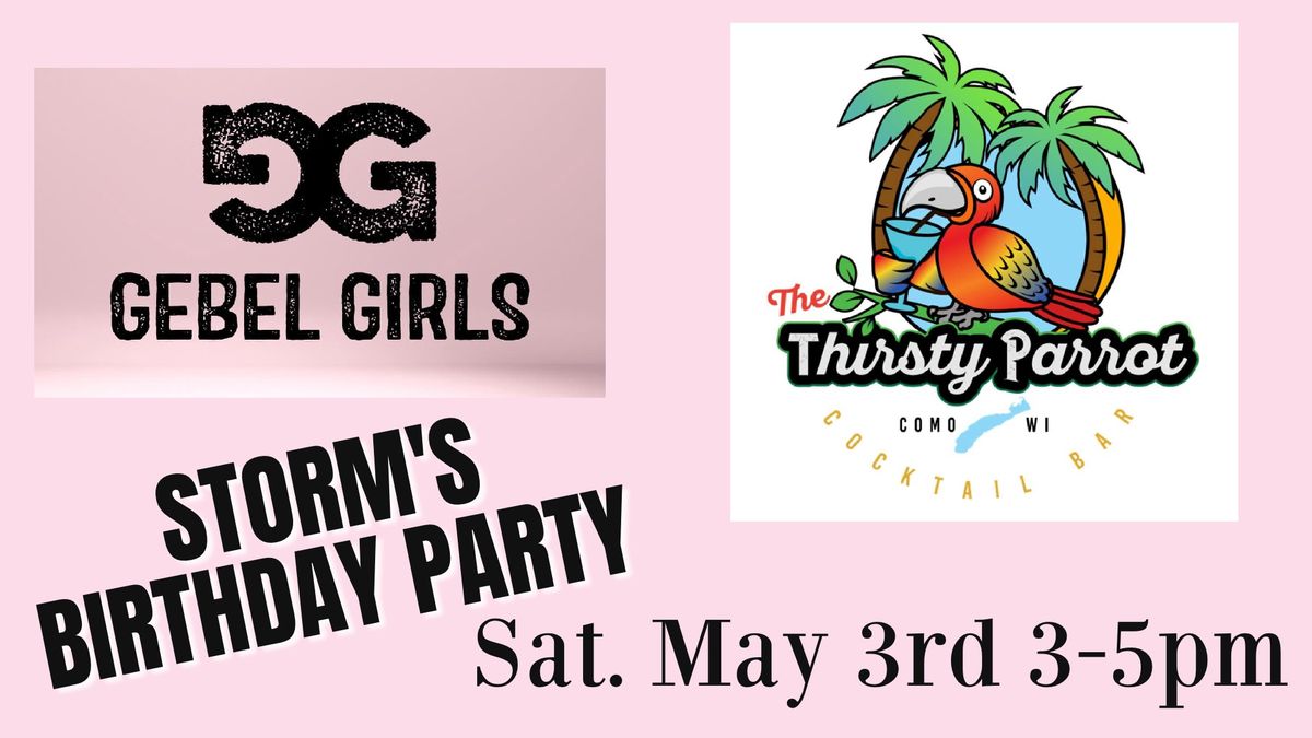 Gebel Girls LIVE at Thirsty Parrot