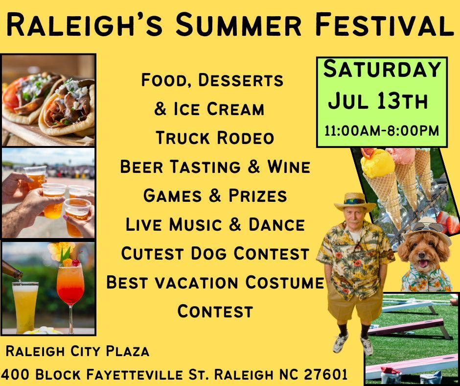 Raleigh's First Summer Fest - FREE Admission
