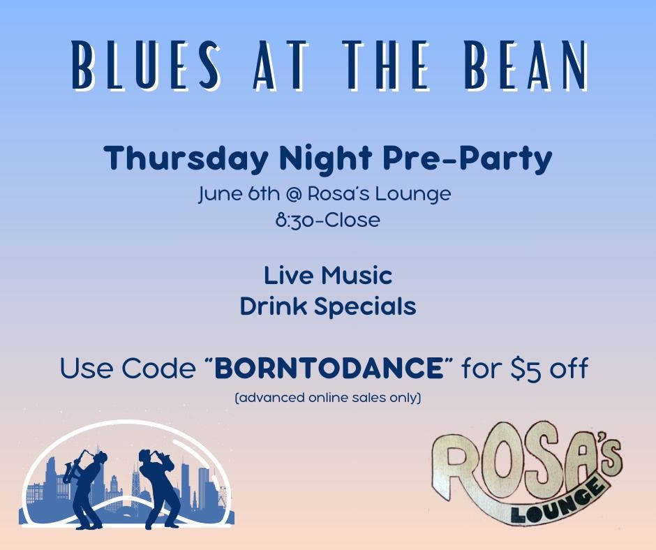 Blues at the Bean Rosa's Pre-Party!
