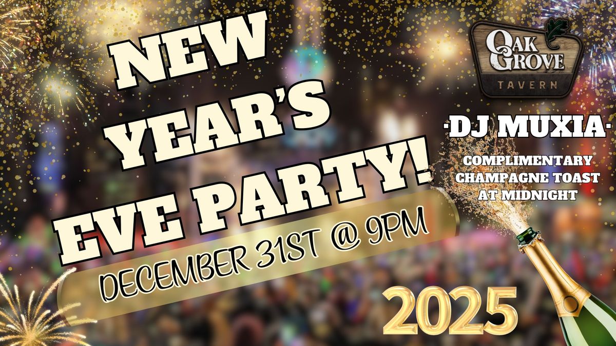 NEW YEAR'S EVE PARTY!