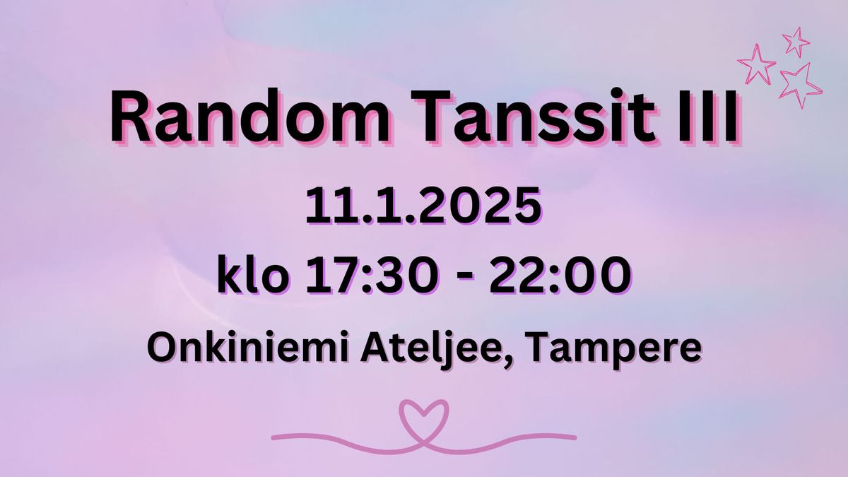 Random Tanssit vol.3 