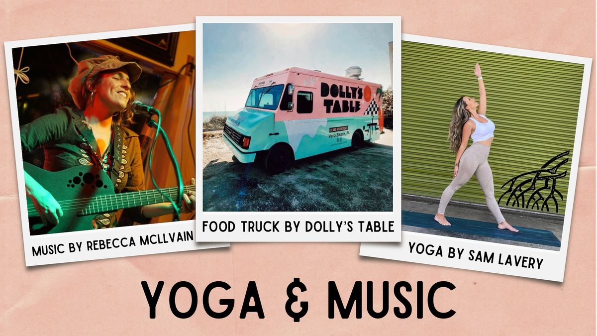 Yoga & Music with Rebecca Mcllvain at Walking Tree Brewery