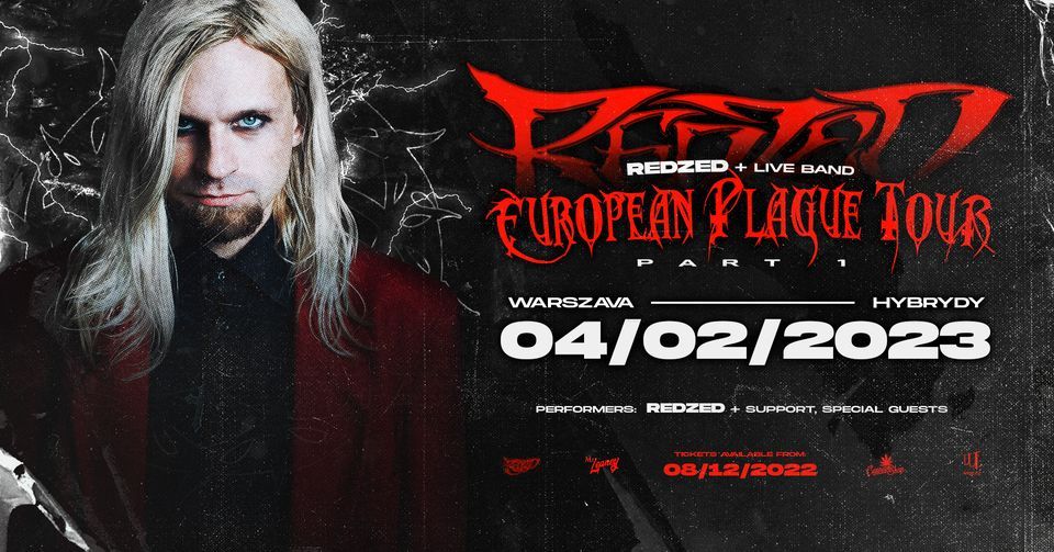 REDZED - European Plague Tour \/ Warsaw