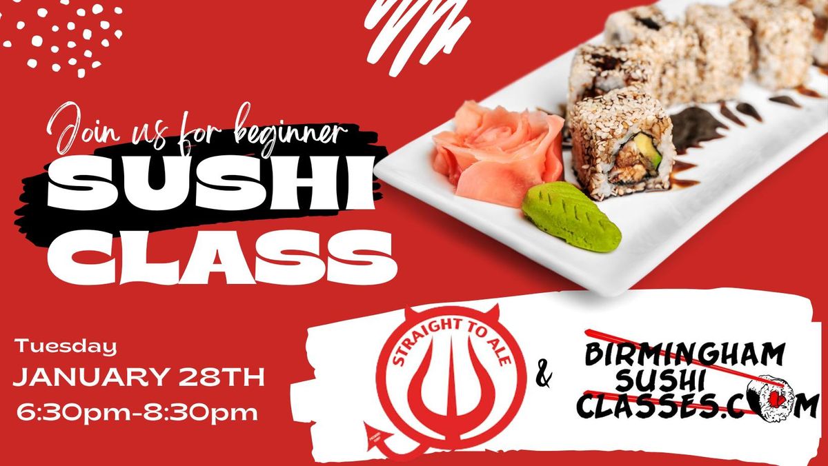 Beginner Sushi Class - Huntsville, Alabama