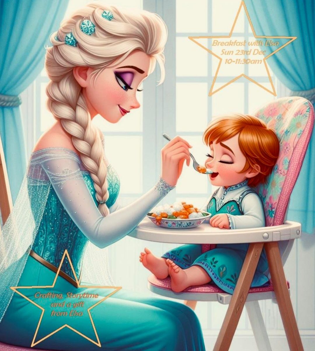 Breakfast with Elsa