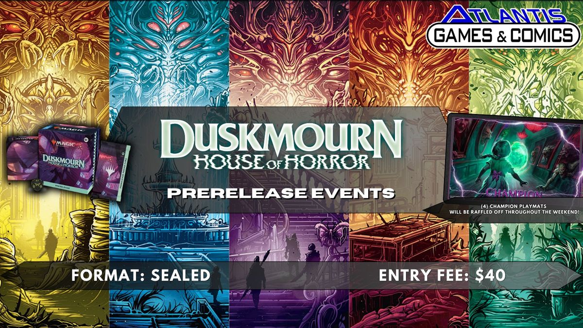 Duskmourn: House of Horror Prerelease *PACK PER WIN*- Portsmouth