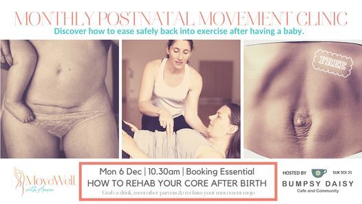 How to Rehabilitate Your Core After Giving Birth