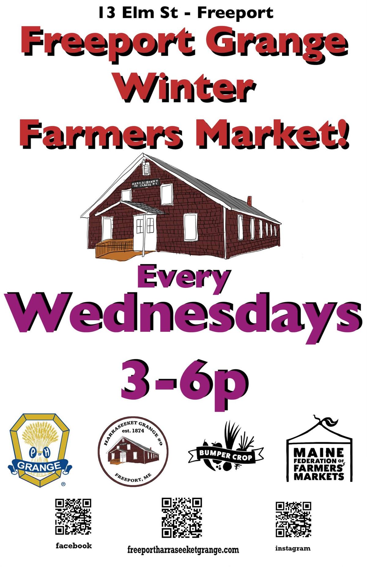 Freeport Grange Winter Farmers Market