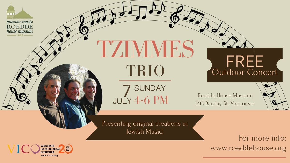 VICO Music of the World: Tzimmes Trio