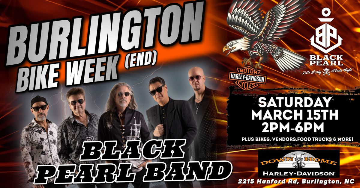 BLACK PEARL BAND AT BURLINGTON BIKE WEEK(END)