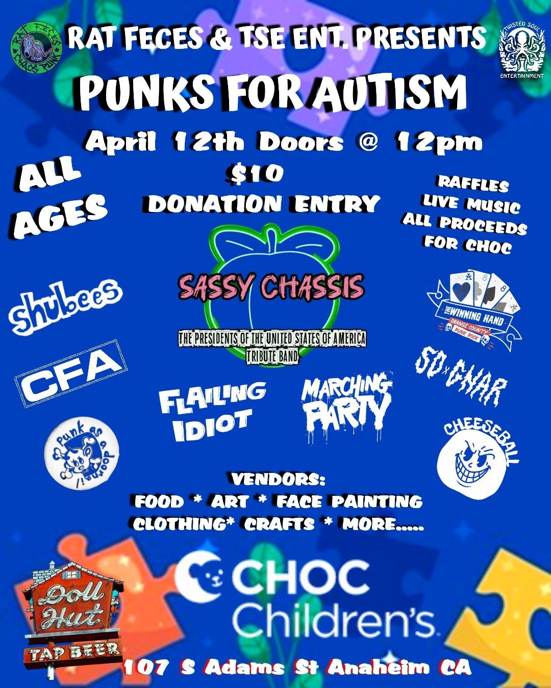 PUNKS FOR AUTISM 