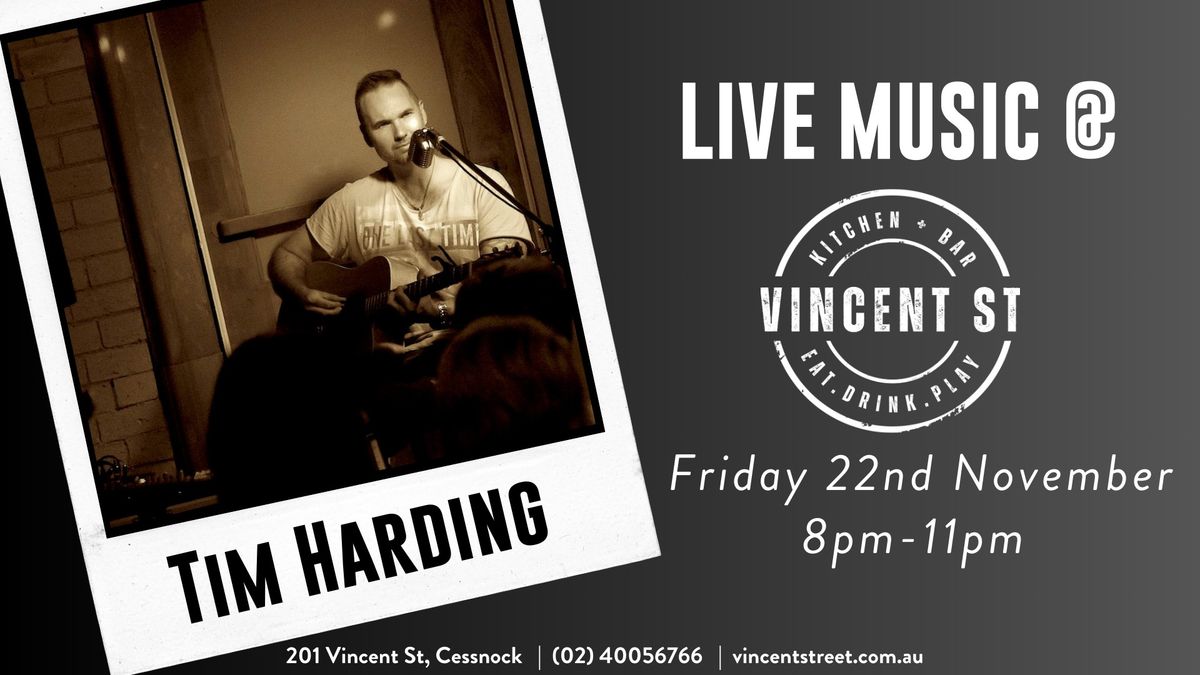 LIVE MUSIC - Tim Harding