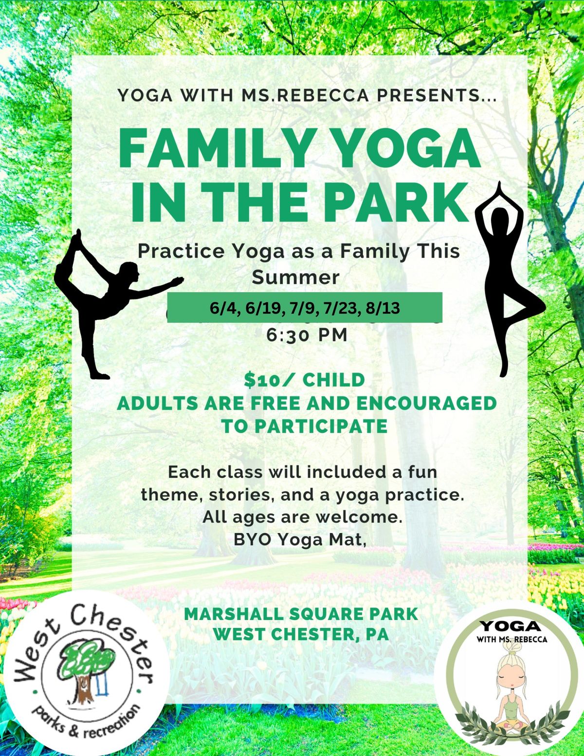 Family Yoga in the Park 