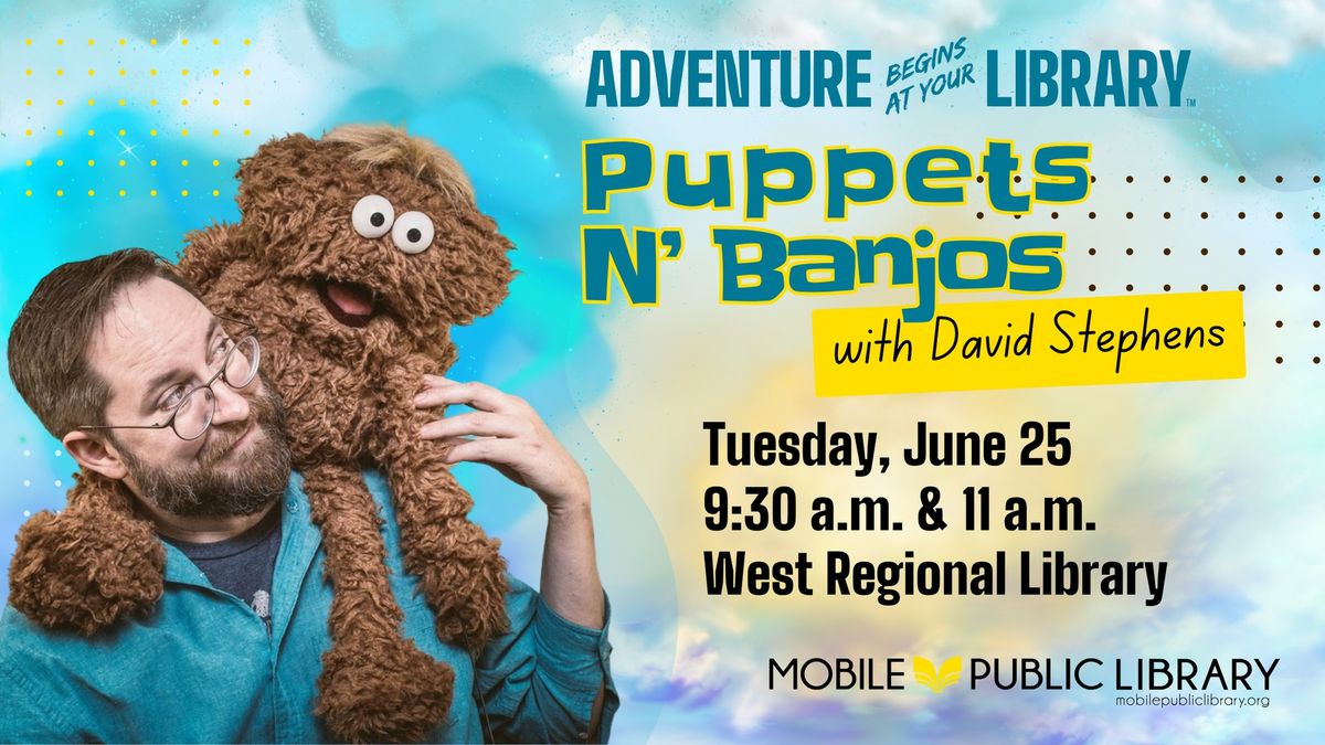 Puppets N' Banjos with David Stephens