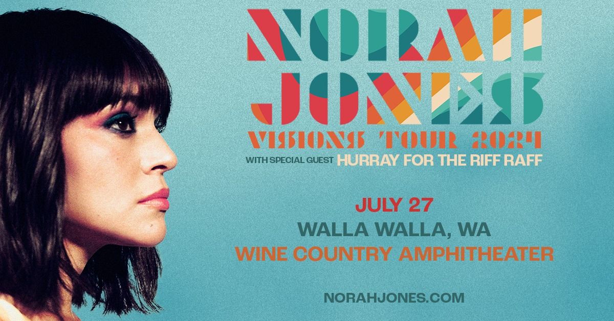 Norah Jones Visions Tour 2024, Wine Country Amphitheater, Walla Walla