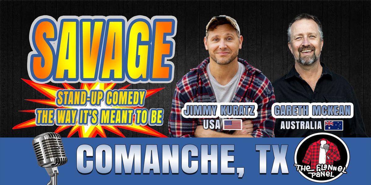 STAND-UP comedy \u2666 COMANCHE, TX (Rathbone Hall)