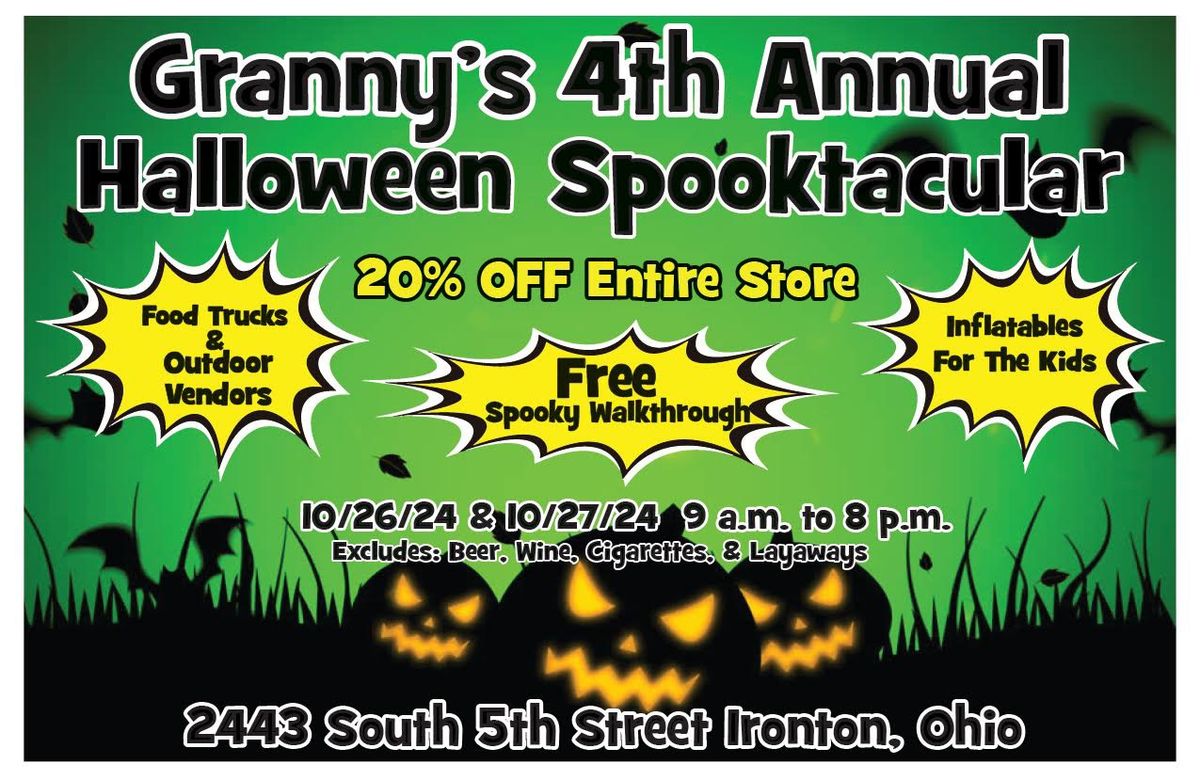 Grannys 4th Annual Halloween Spooktacular \ud83c\udf83\ud83d\udc80