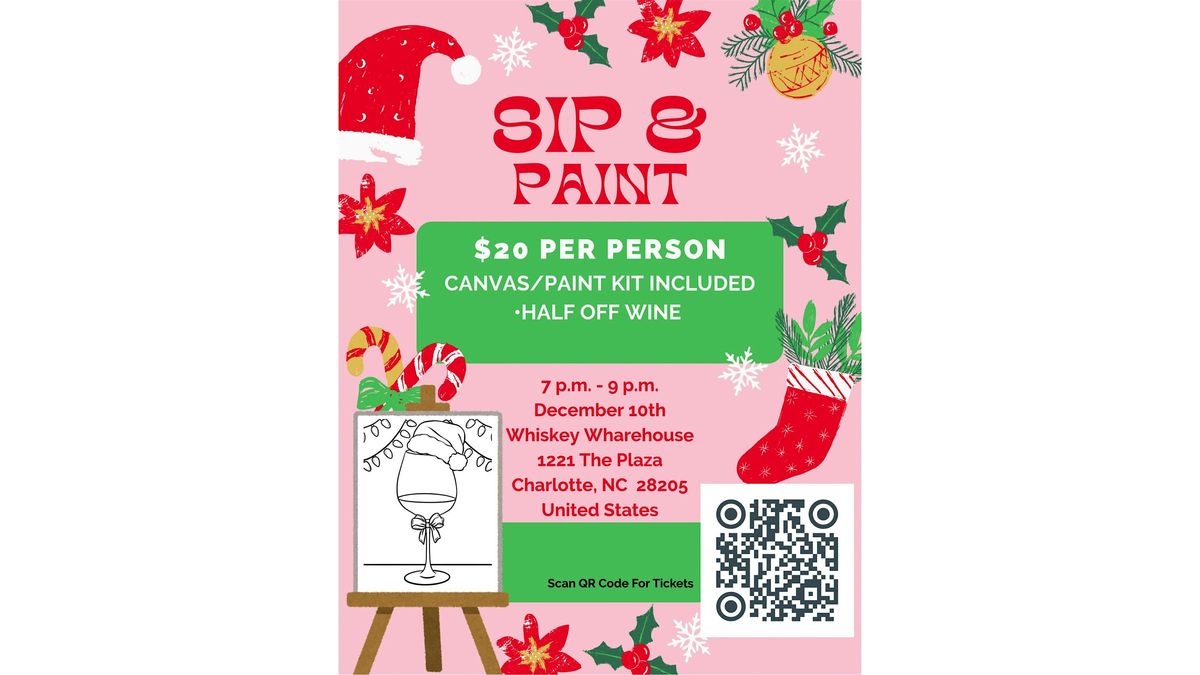 Whiskey Wharehouse Sip&Paint