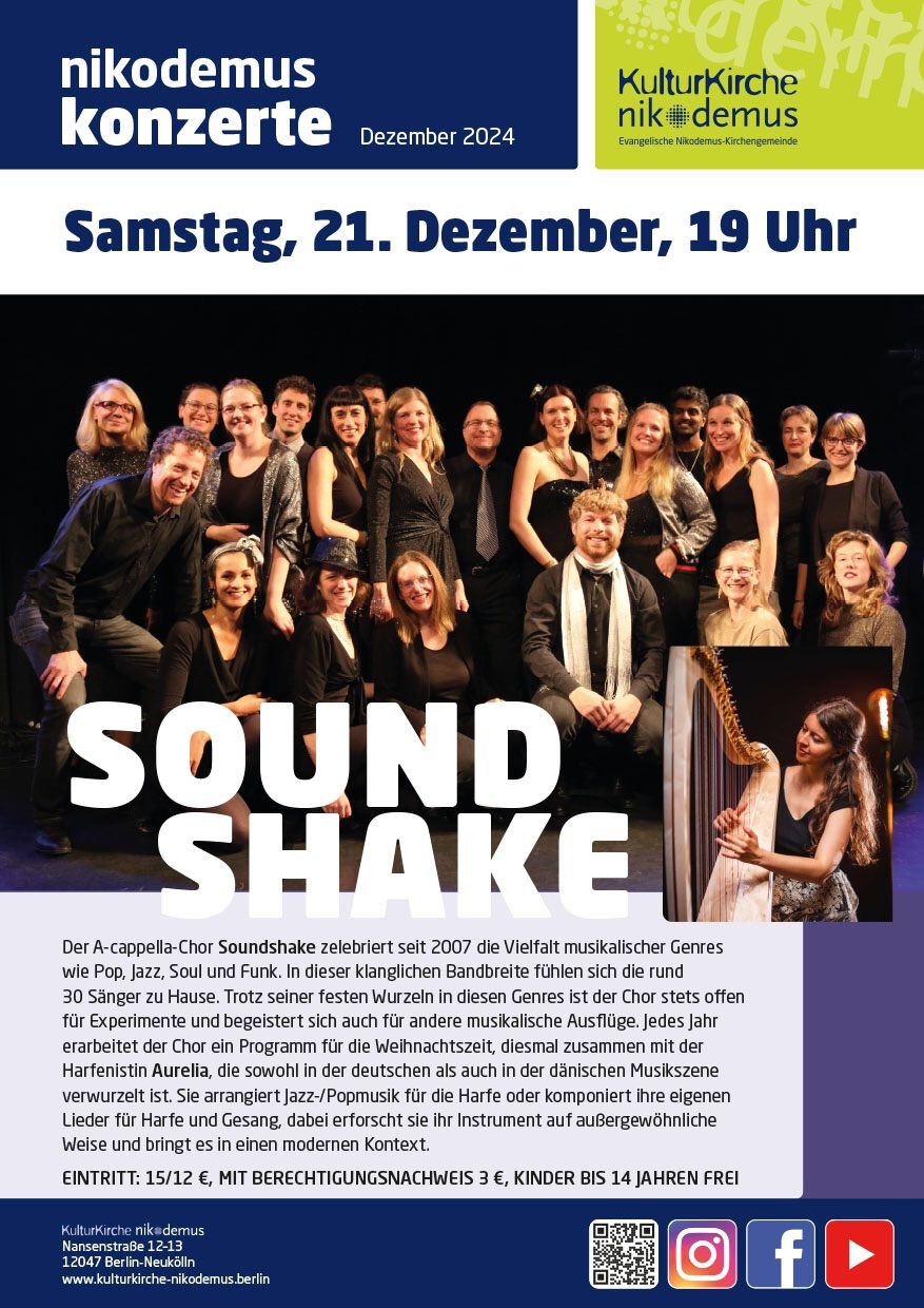 SOUNDSHAKE und Aurelia zu Weihnachten