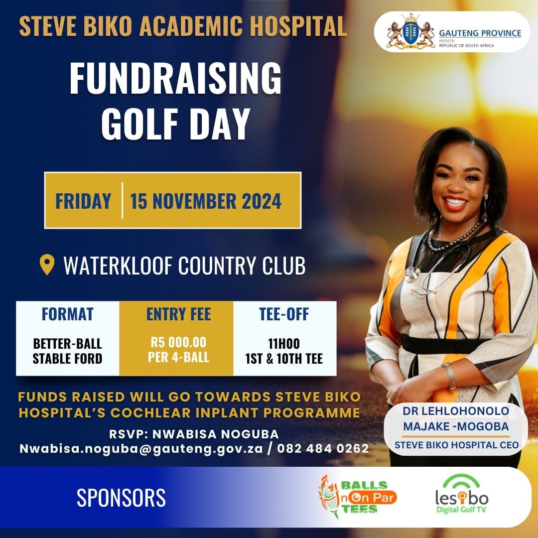 Steve Biko Academic Hospital Golf Day