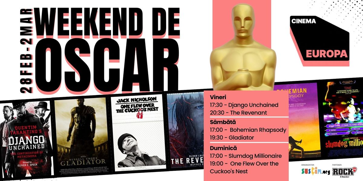 \ud83c\udfac "Weekend de Oscar la Cinema Europa \u2013 Filme care au scris istorie!" \ud83c\udfc6\u2728