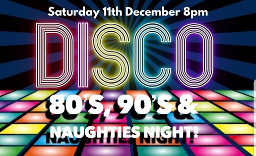 80s 90s And Naughties DISCO Night!