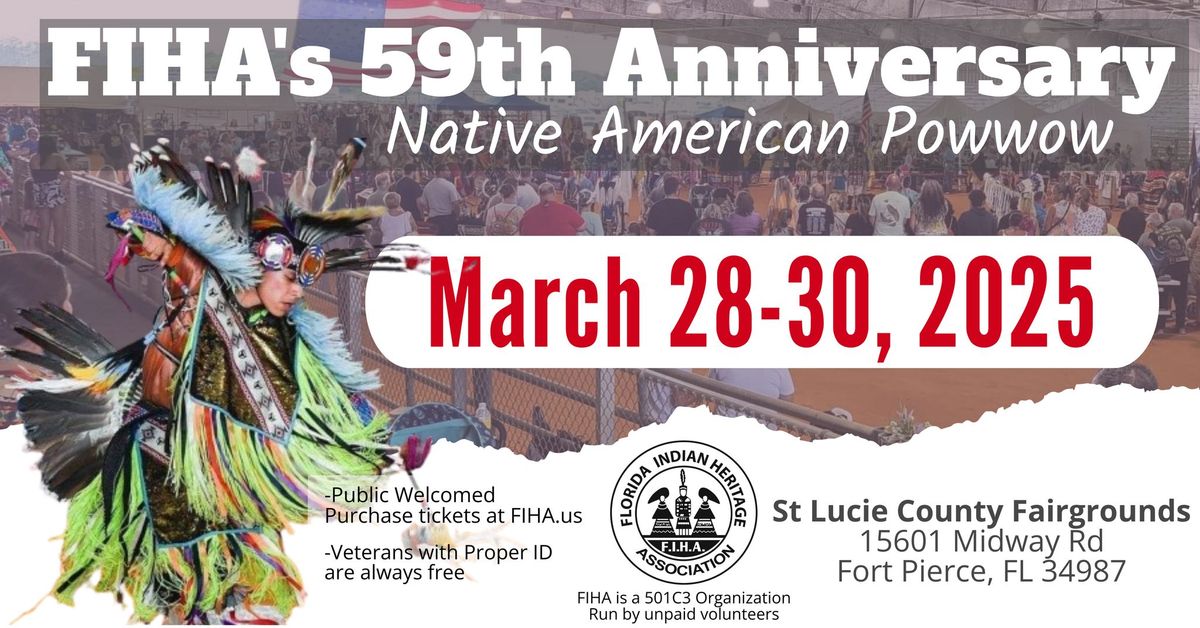 2025 59th Annual FIHA Powwow