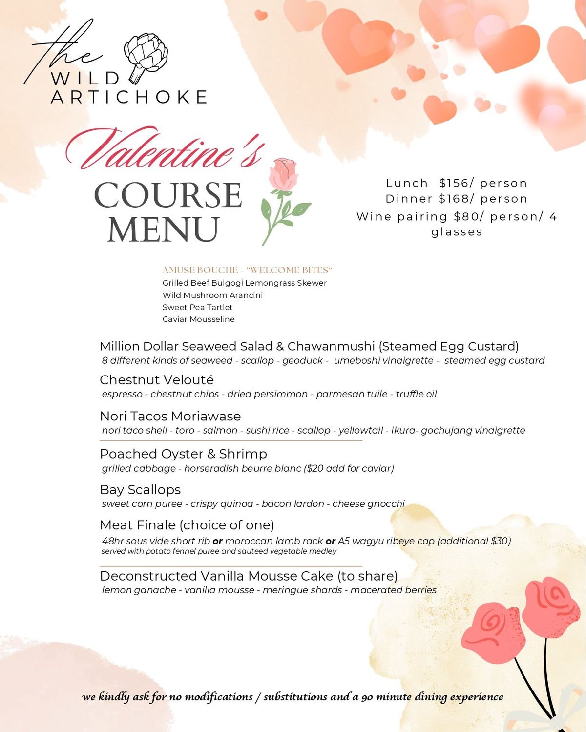 Celebrate Love this Valentine's Day at The Wild Artichoke