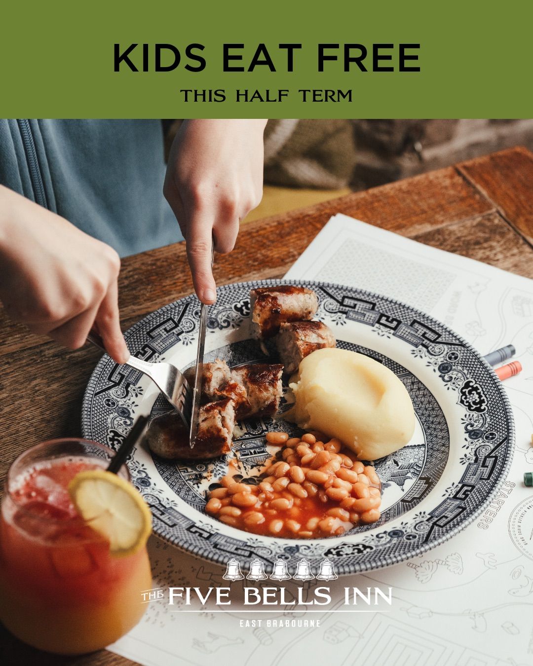 Kids Eat Free This Half Term 