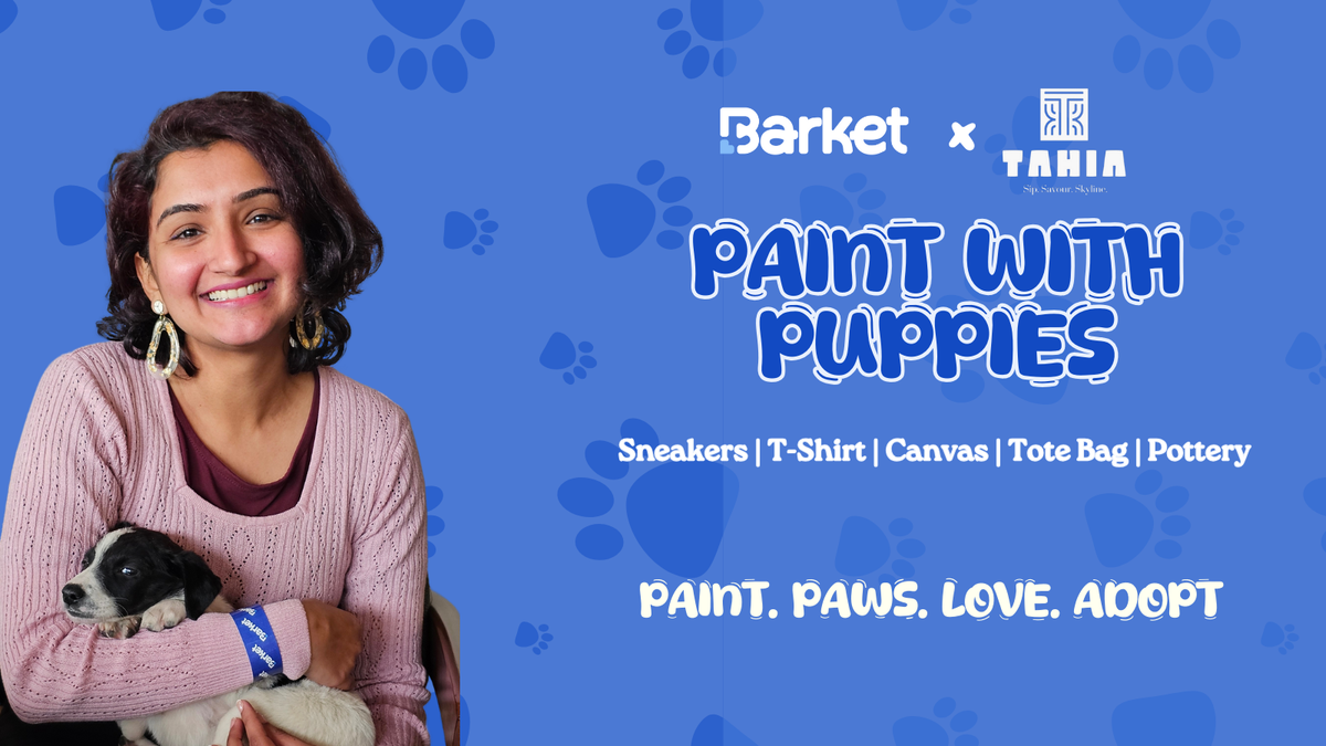 Paint with Puppies by Barket 19th Jan Tahia Noida