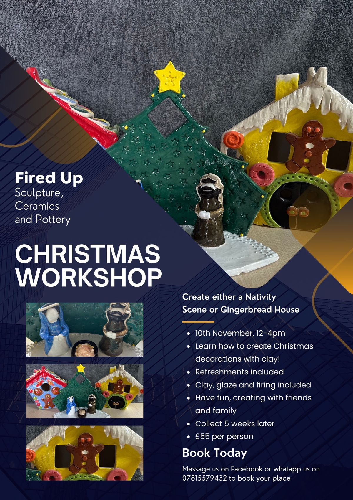 Christmas Ceramic Fun Workshop