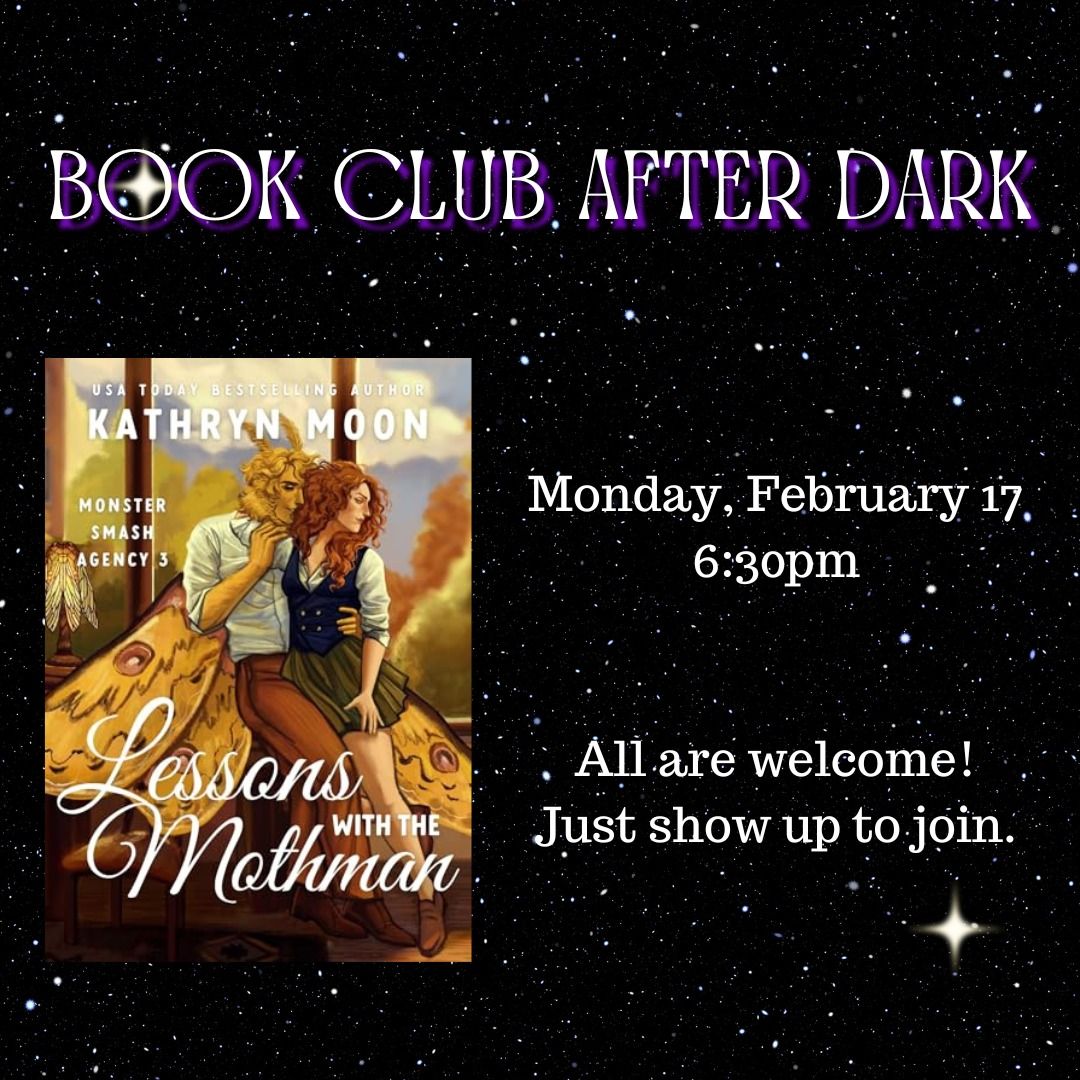 Book Club After Dark- Lessons with the Mothman