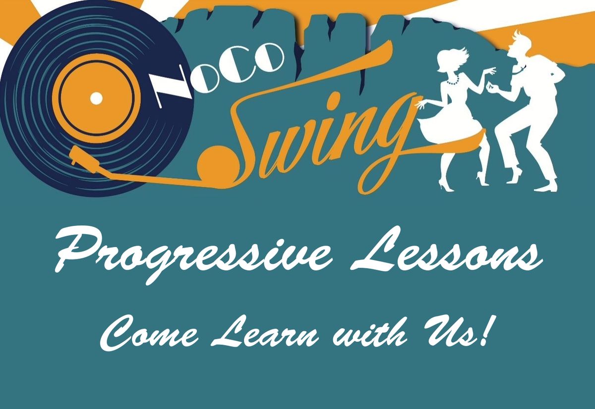 June Progressive Classes (4-week series) - Introduction to Lindy and Intermediate Lindy!