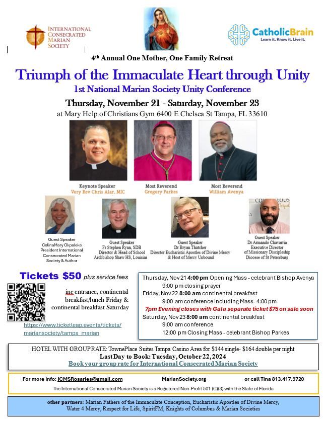 Triumph of the Immaculate Heart through Unity Conference