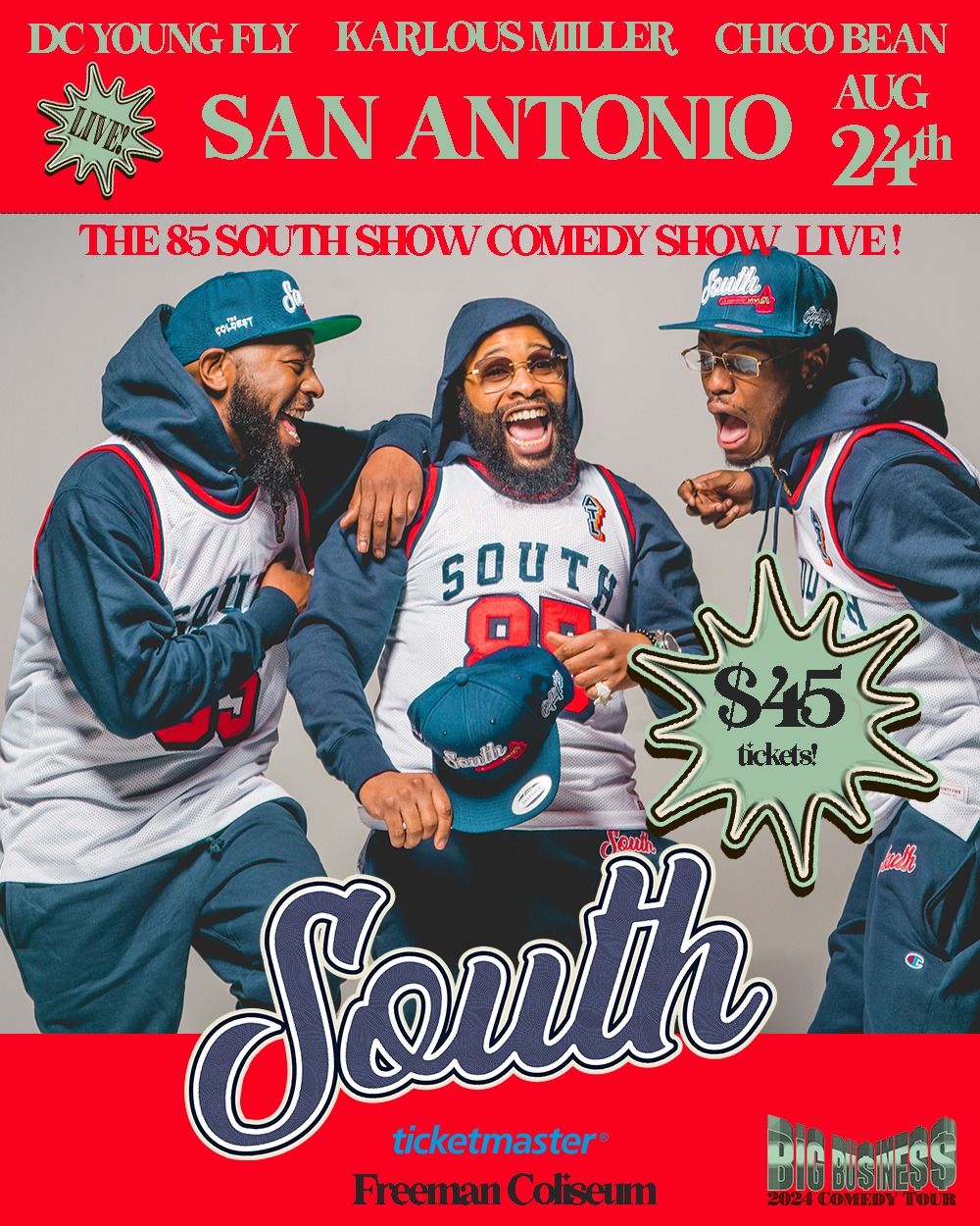 85 South Show Live San Antonio Aug 24th