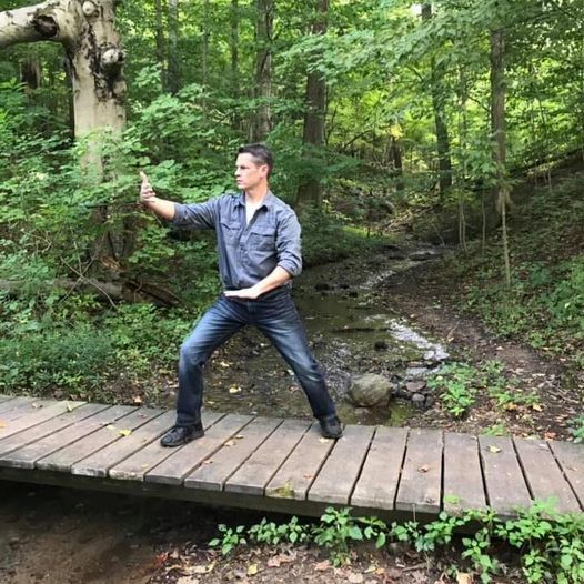 Tai Chi in the Gardens, Wellfield Botanic Gardens, Elkhart, 7 June 2021