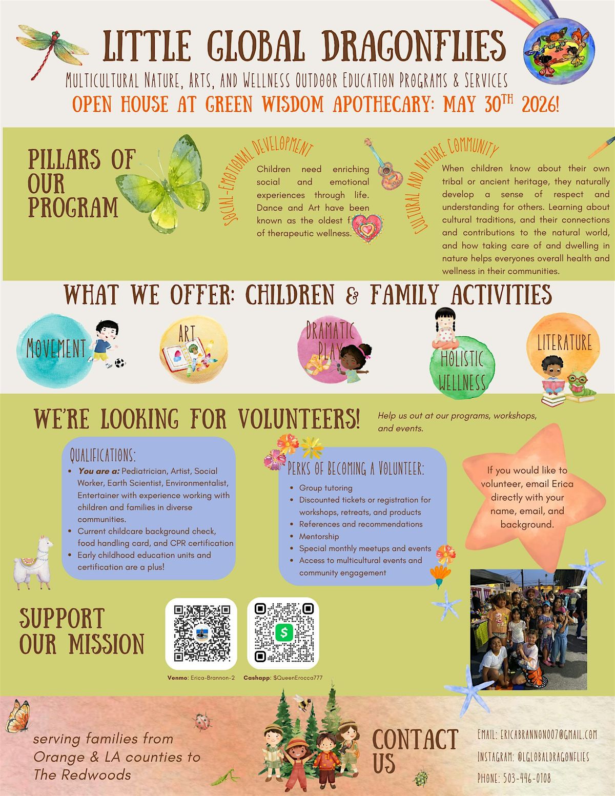 Little Global Dragonflies Open House
