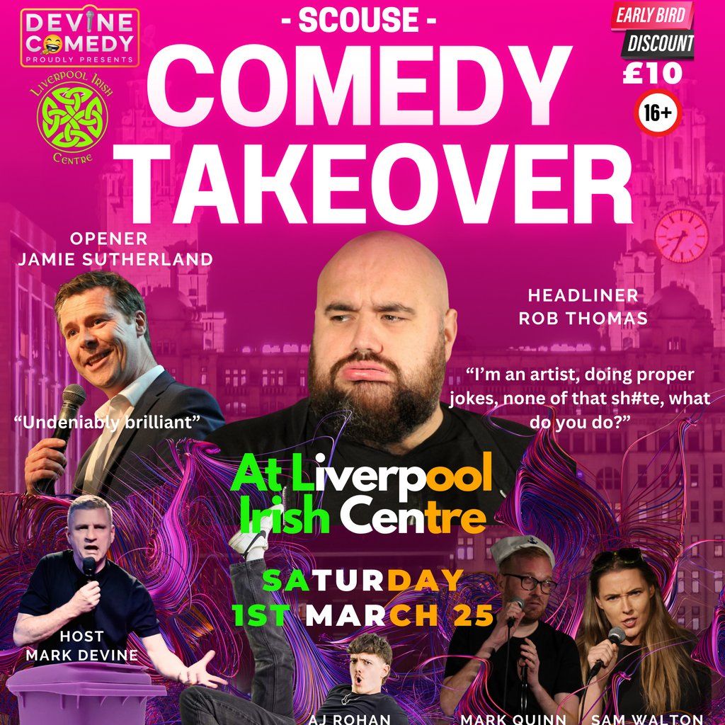 Scouse Comedy Takeover At Liverpool Irish Centre