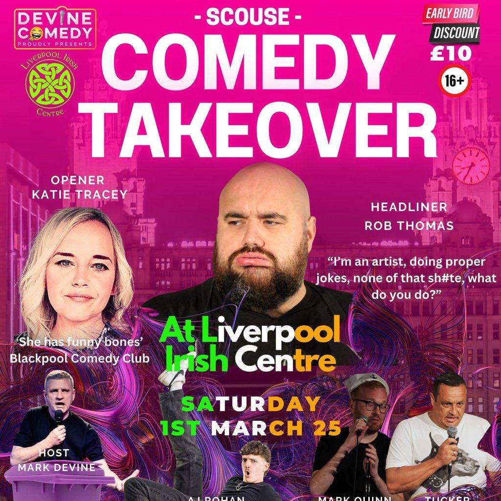 Scouse Comedy Takeover At Liverpool Irish Centre