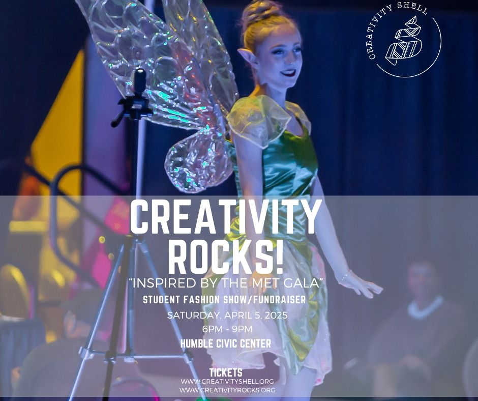 Creativity Rocks - Inspired by the Met Gala!