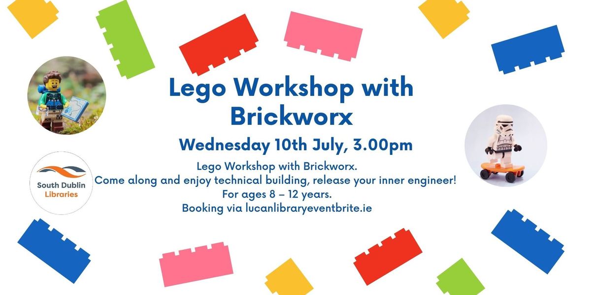 Lego Workshops with Brickworx 2pm
