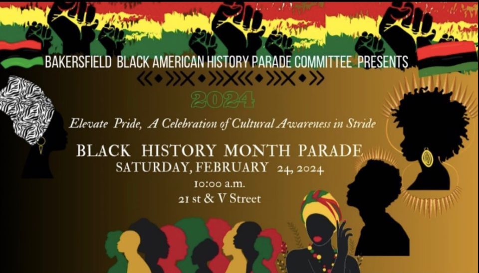 Black History Parade 2024, 21st Street & V Street Bakersfield CA, 24