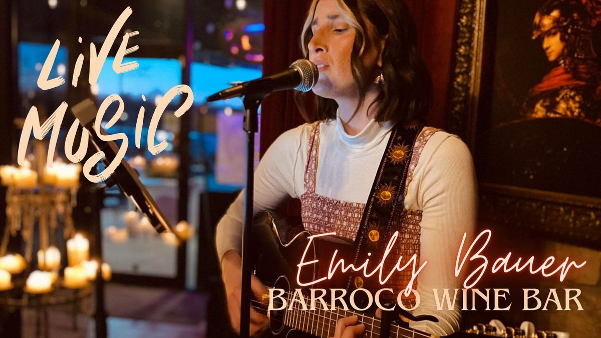 Live music with Emily Bauer!