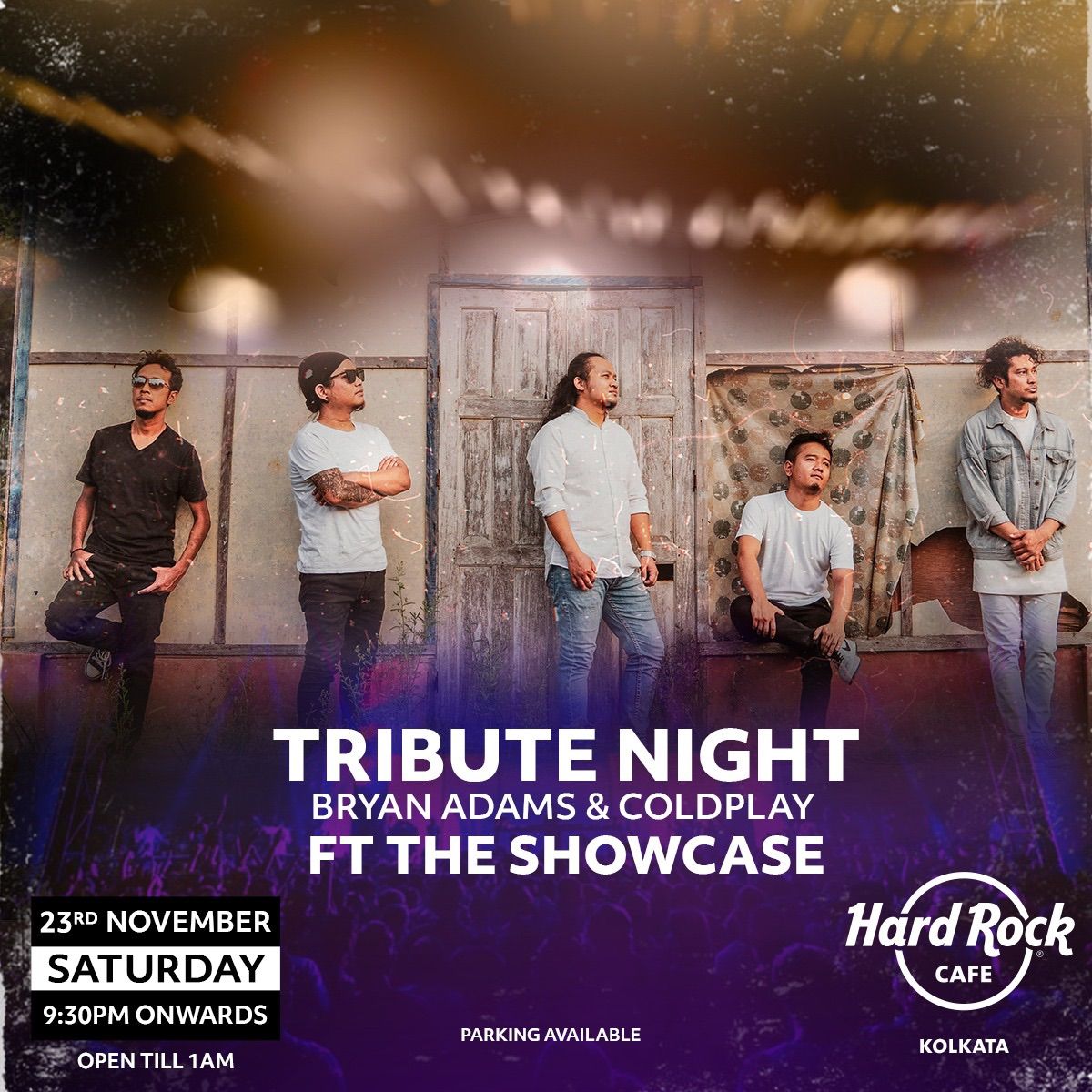 Tribute Night - Bryan Adam\u2019s & Coldplay FT. The Showcase