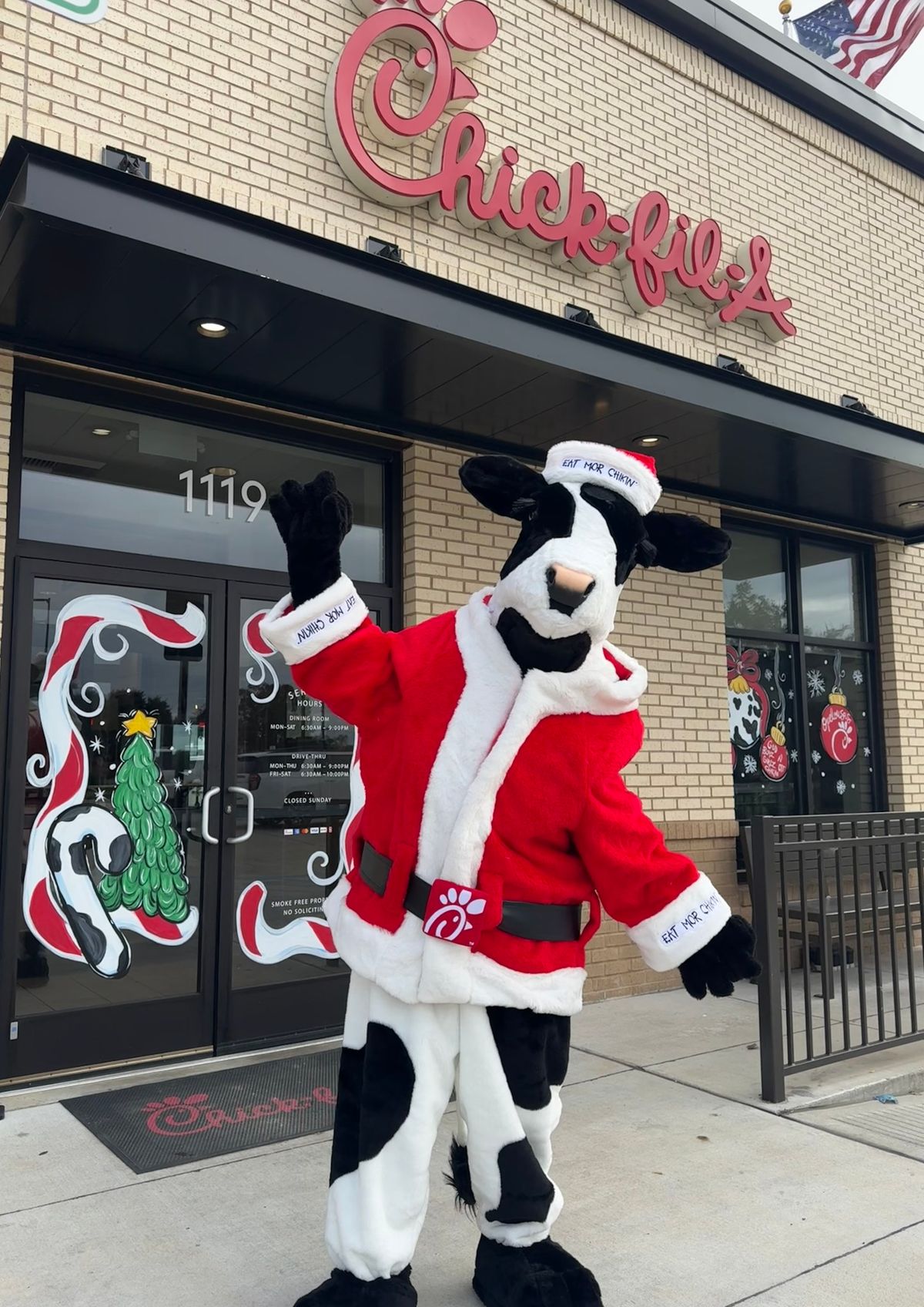 Visit with the Santa Cow